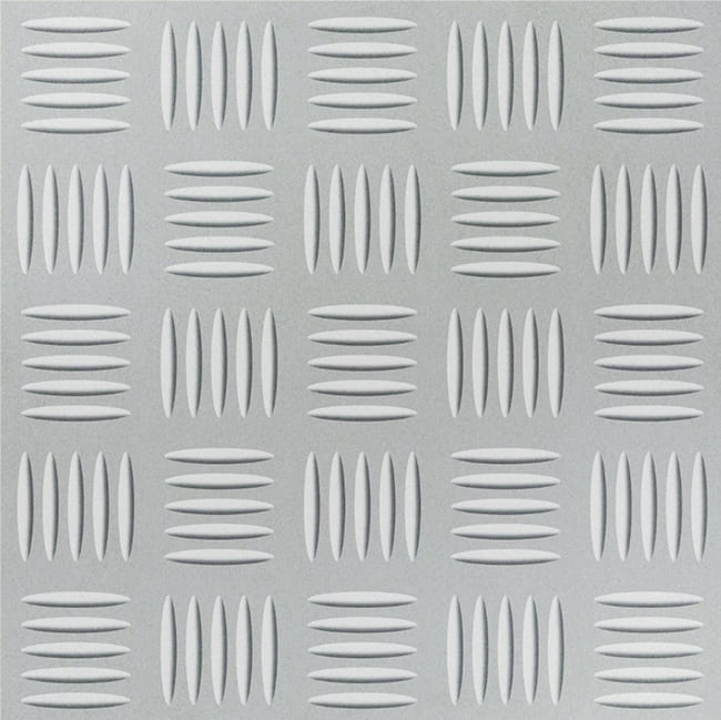 UF002A FLUTED 300x300 антискользящий рифленый светло-серый