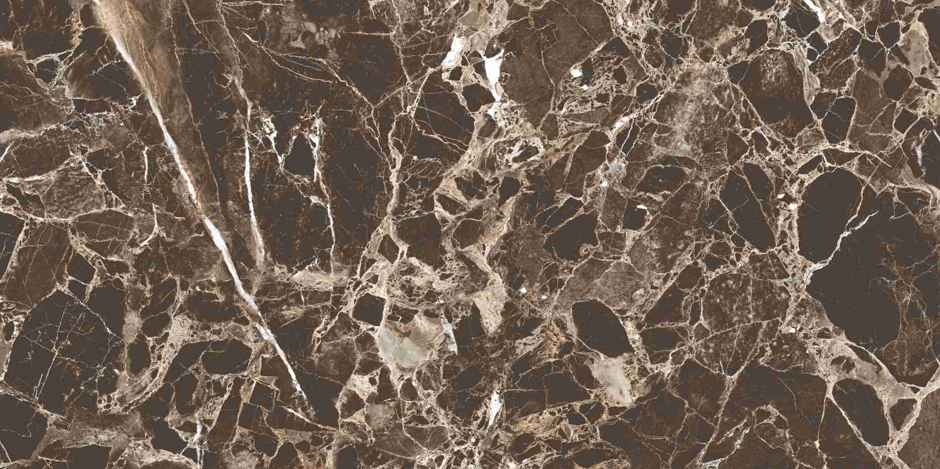 MOG402 Marble Dark Brown 600x1200 полированный коричневый